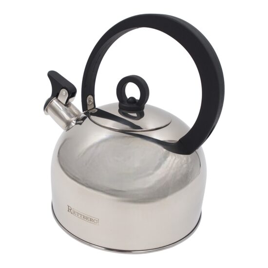 Virdulys nerūdijantis plienas/juoda 2 l