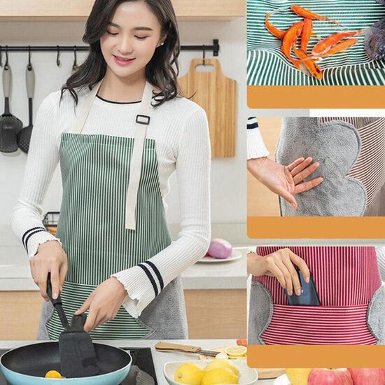 Vandeniui atspari virtuvės prijuostė